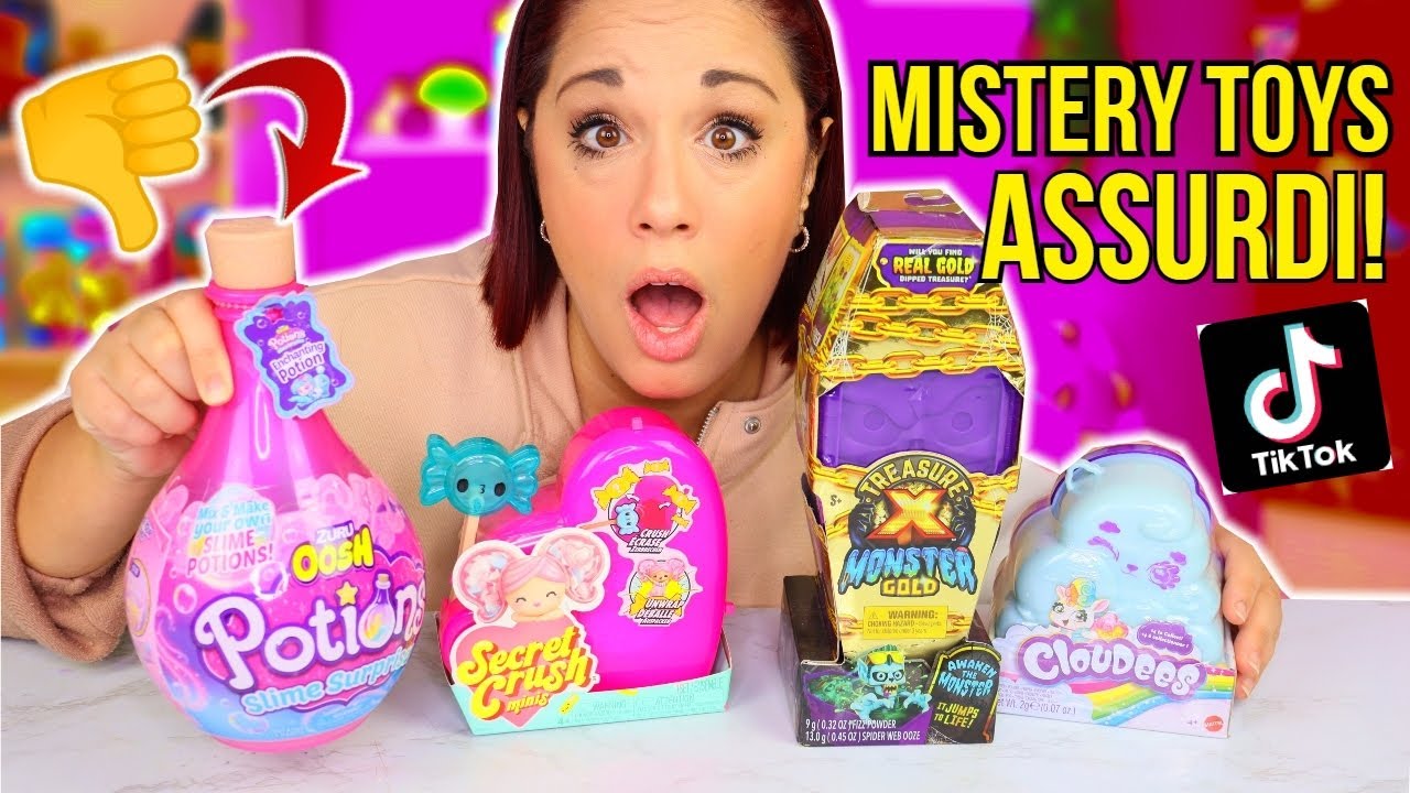 MISTERY TOYS SUPER RARI ed ASSURDI visti su TIK TOK!