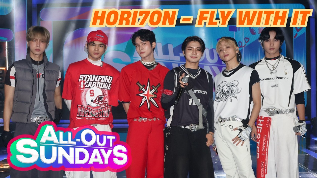 Hori7on performs their latest banger &ldquo;Fly With It&rdquo; on AOS! | All-Out Sundays