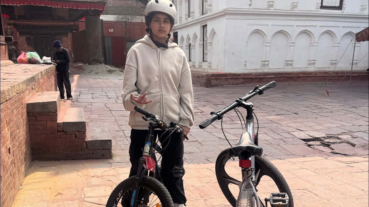 Enjoy cycle riding inner ktm #cycling #ktmcity #cyclektm #ridingktm