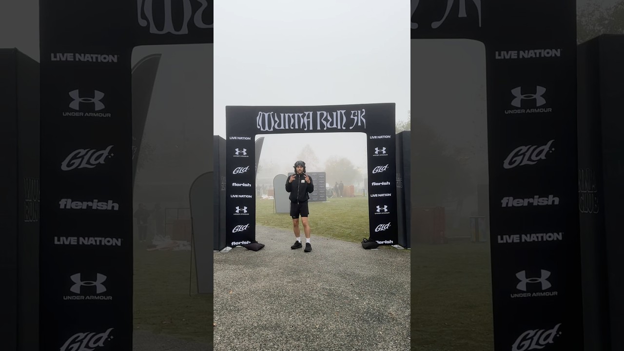 Ran a 5k with Gunna! 
