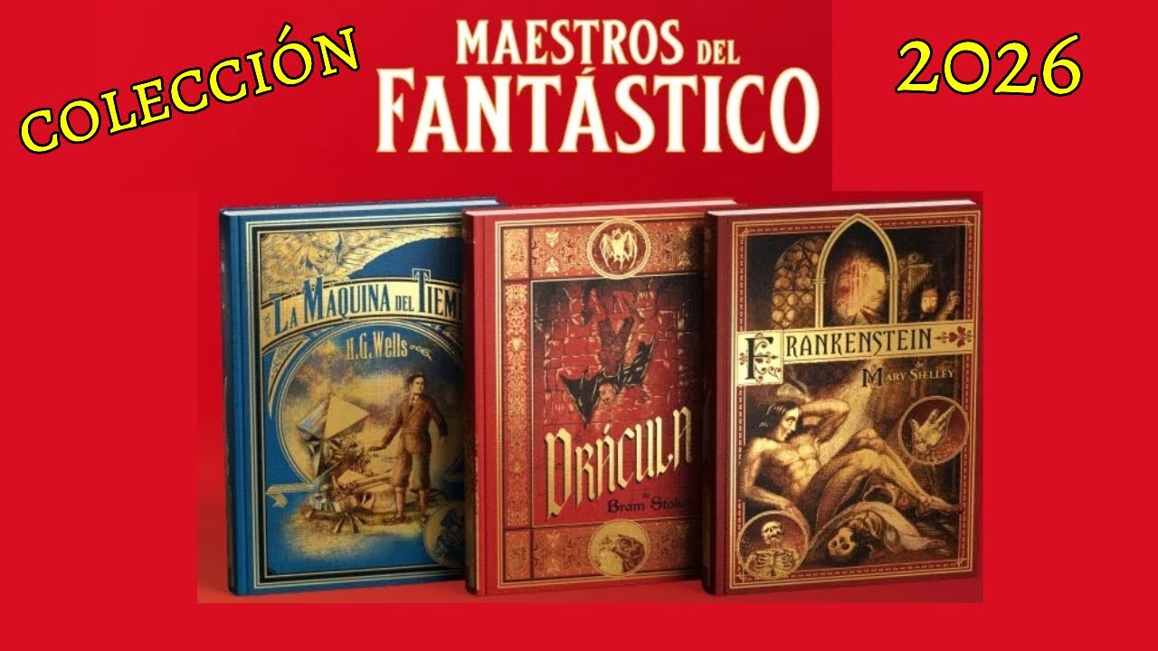 Maestros del Fantástico 2026, colección reiniciada de RBA.