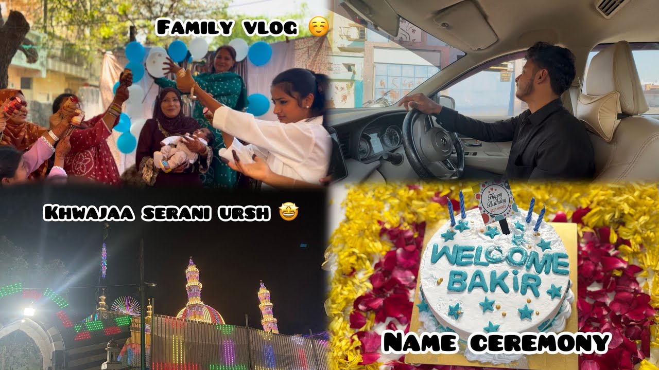 Khwaja serani ursh🤩Il Femliy function☺️||#vlog#femliyvlog #dhoraji