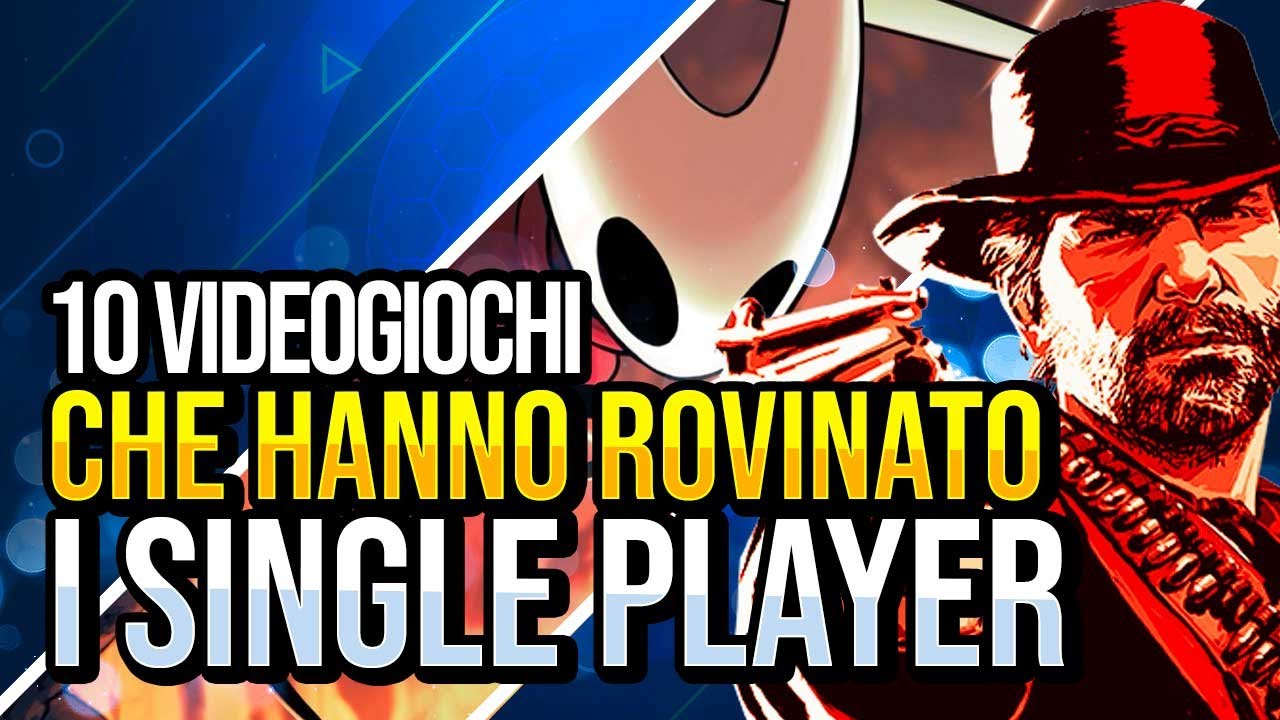 10 VIDEOGIOCHI che hanno ROVINATO i SINGLE PLAYER 🚨