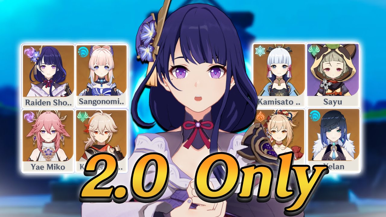 Can Genshin 2.0 Characters still beat the Spiral Abyss 36 stars?