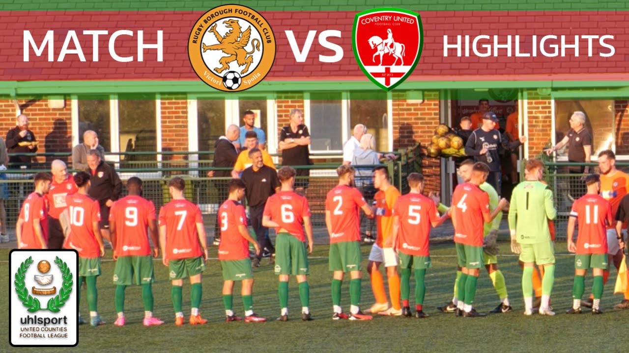 Rugby Borough VS Coventry United - 4K HIGHLIGHTS