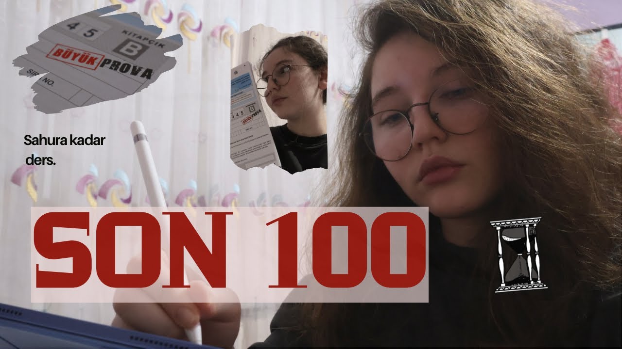 Yks’ye 100 gün kala sahura kadar ders çalışalım🔮 | Deneme analizi, bolca sohbet..