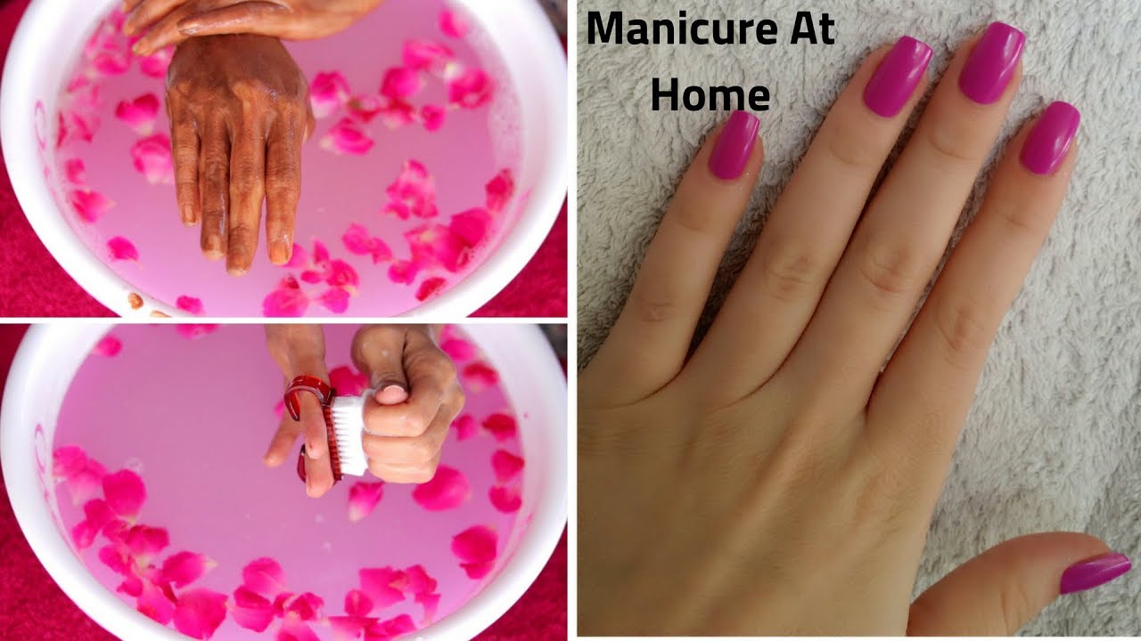 HAND WHITENING MANICURE AT HOME -REMOVE SUN TAN & WHITEN YOUR SKIN