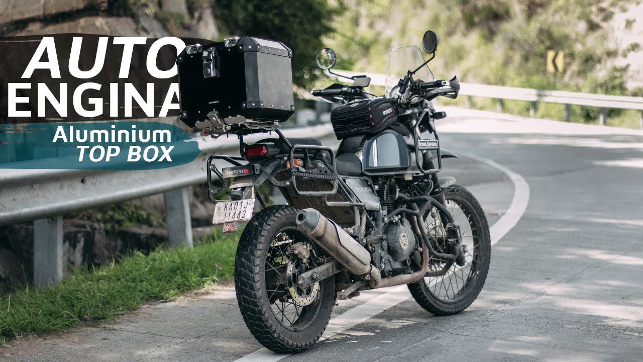 Affordable Aluminium Top Box For Royal Enfield Himalayan