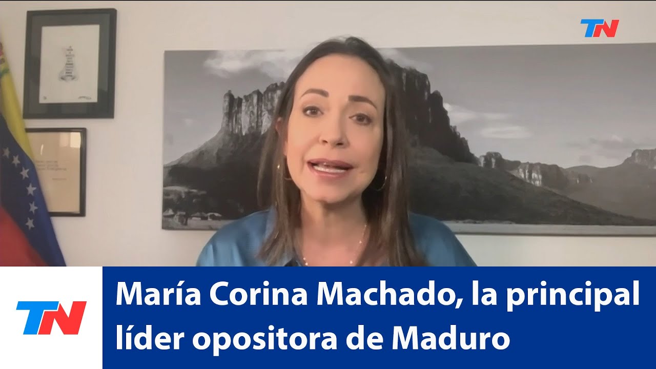 La principal líder opositora de Maduro en Venezuela, María Corina Machado, habló en exclusiva con TN