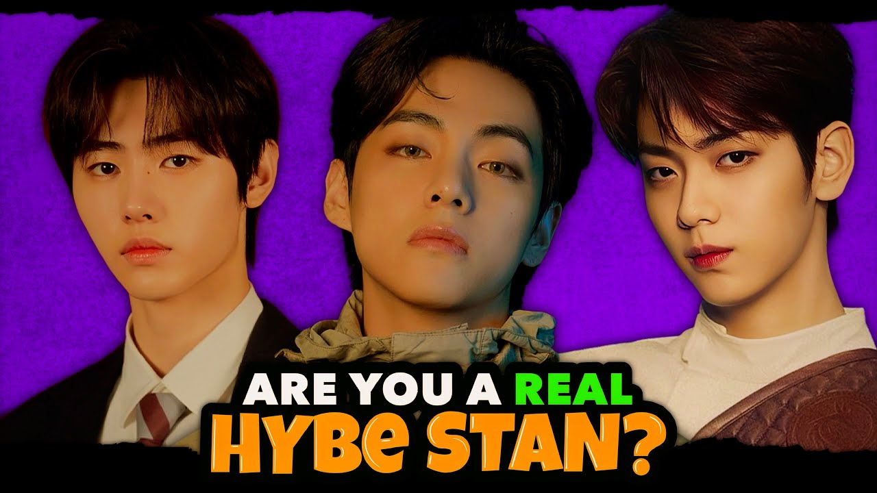 HYBE QUIZ THAT ONLY REAL HYBE STANS CAN PERFECT