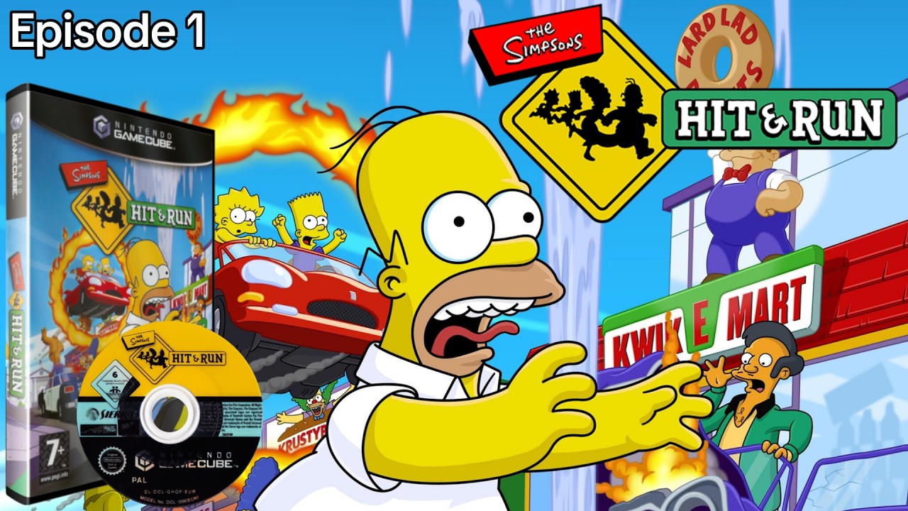 The Simpsons: Hit & Run Full Playthrough (No Commentary) – Part 1 | GameCube