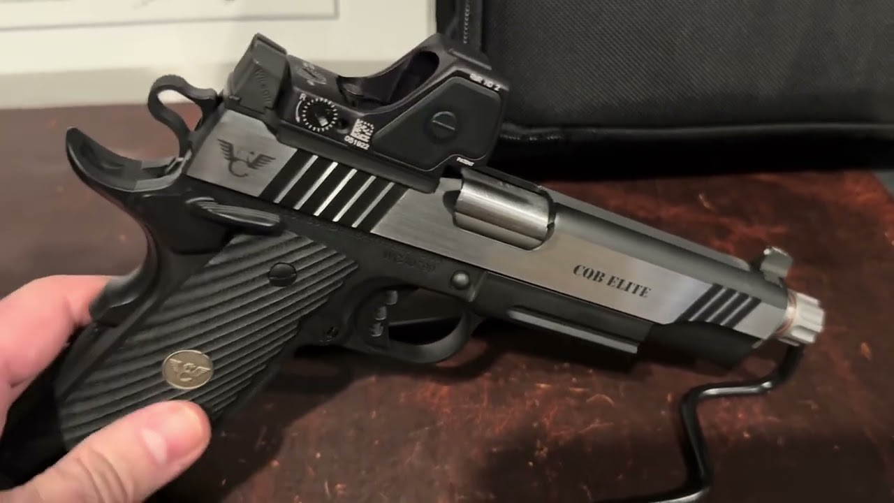 Пистолет Wilson Combat CQB Elite - .45 ACP - с возможностью установки глушителя.