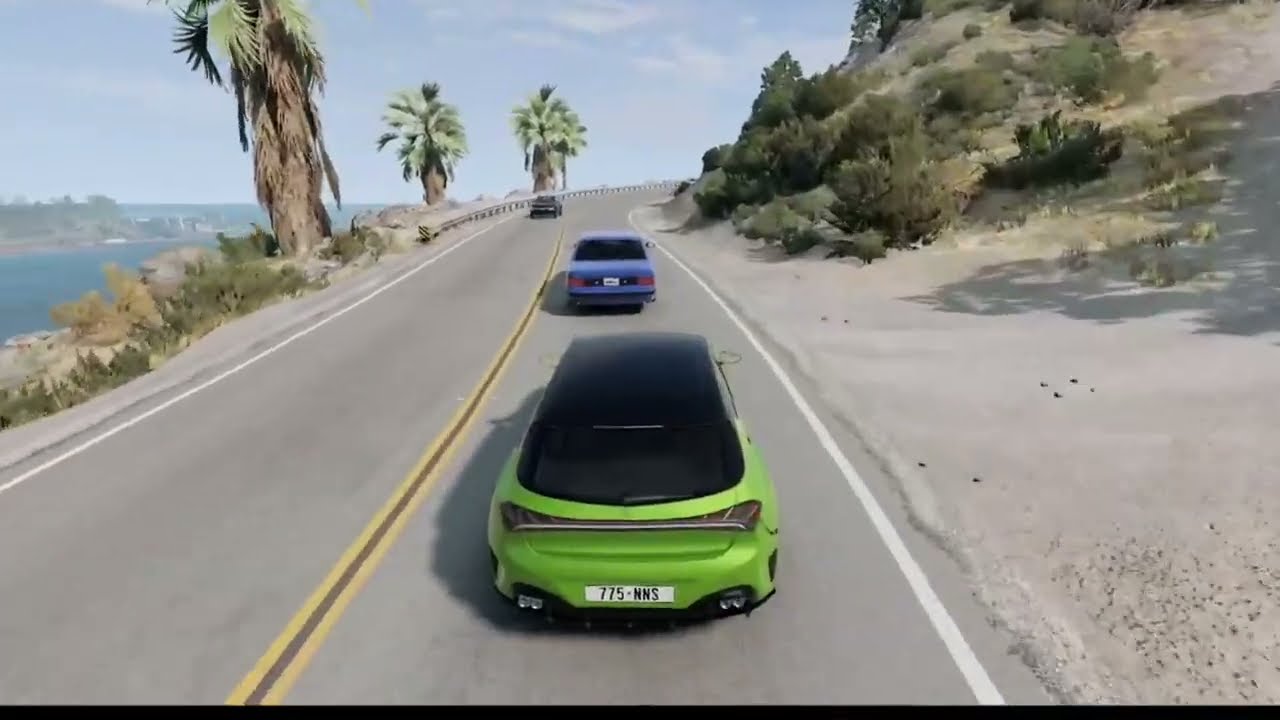 Relaxing BeamNG Driving at the speed of sound