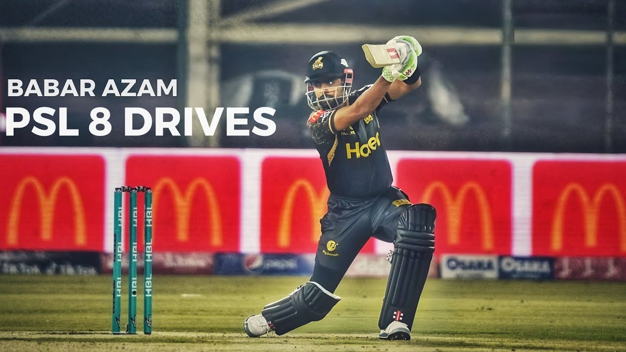 Babar Azam PSL 8 Drives