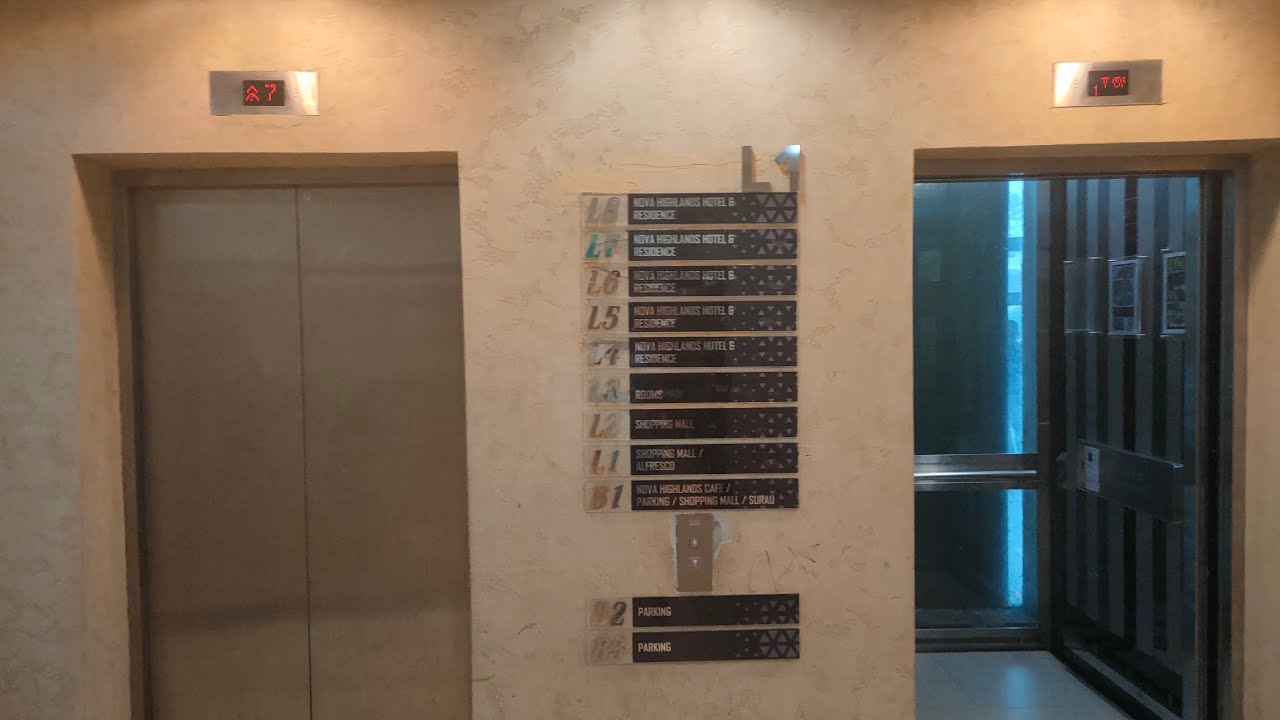 KONE MonoSpace Elevators at Nova Highlands Hotel, Brinchang, Cameron Highlands, Pahang (The Square)