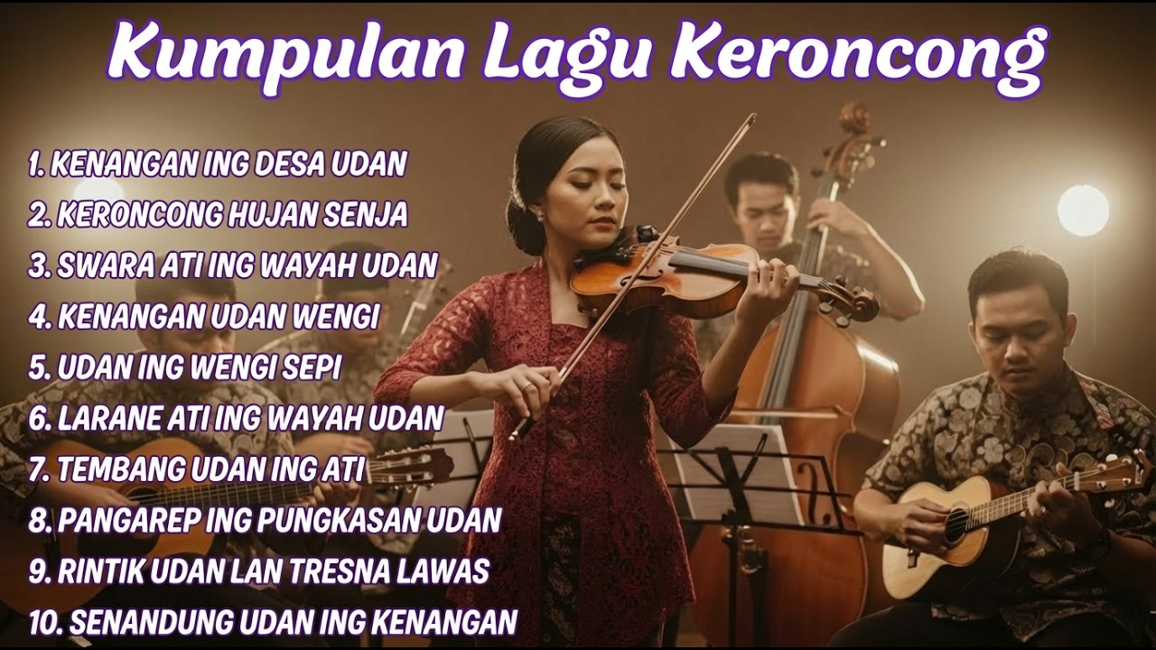 FULL ALBUM KERONCONG KENANGAN SYAHDU – COVER VERSI TERBAIK!