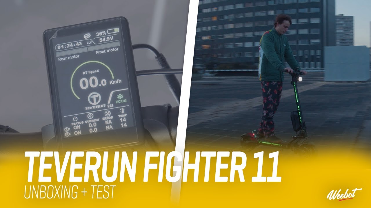 TEVERUN FIGHTER 11 : LA TROTTINETTE ELECTRIQUE DE L'ANNEE ?!