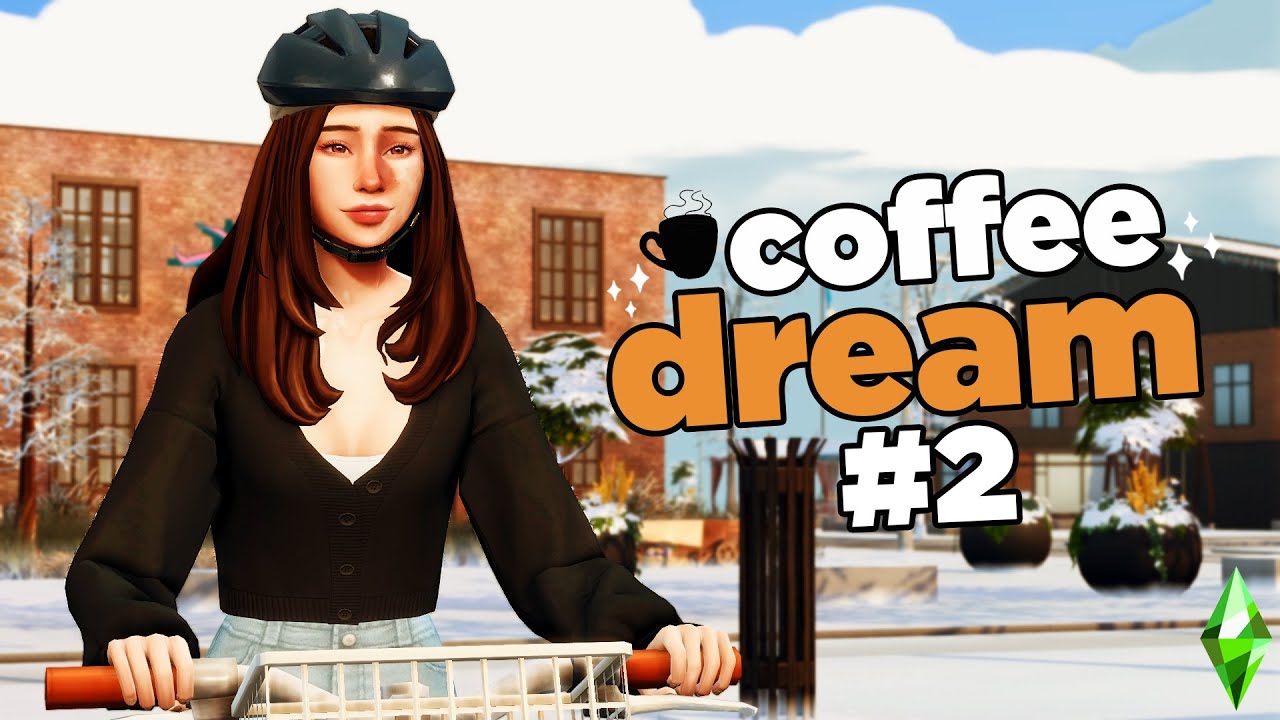 Encontrinho no cemitério, praia e muitas vendas 💰| Ep 2 | Coffee Dream ☕| The Sims 4 | Brummer 🤍