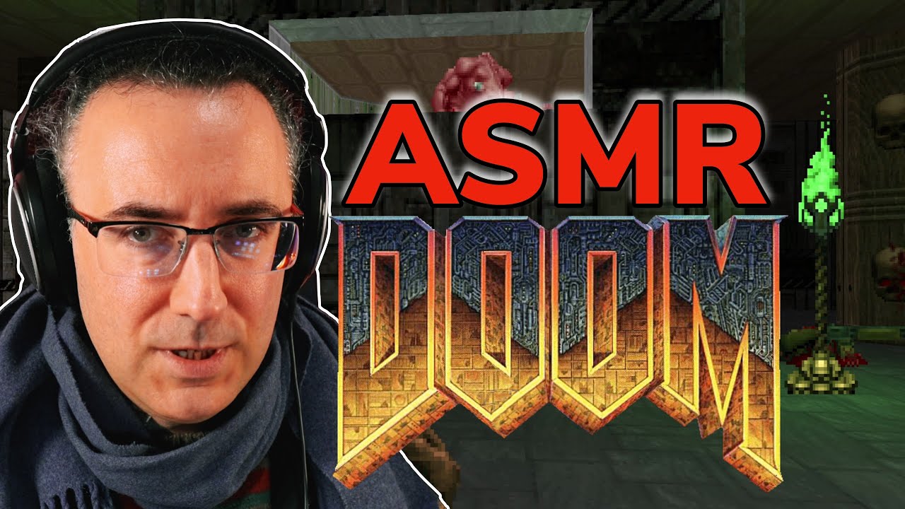 Doom ASMR 😴 RELAXATION sur MARS au Command Center | E2M5 (100%) Walkthrough - 4K