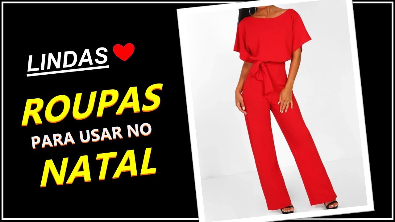 Roupas Lindas Para Usar no Natal - Moda Feminina ❤️