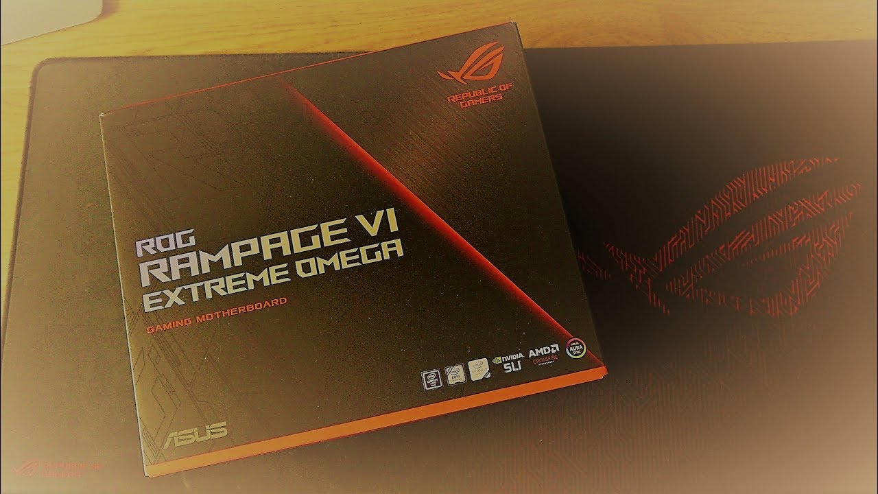 Asus Rampage VI Extreme Omega - quick look at high-end Motherboard