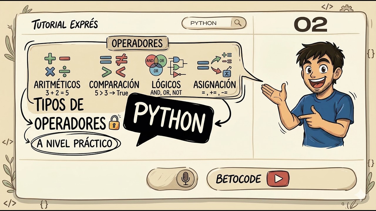 Python desde 0 🐍 | Clase 4: Operadores en Python