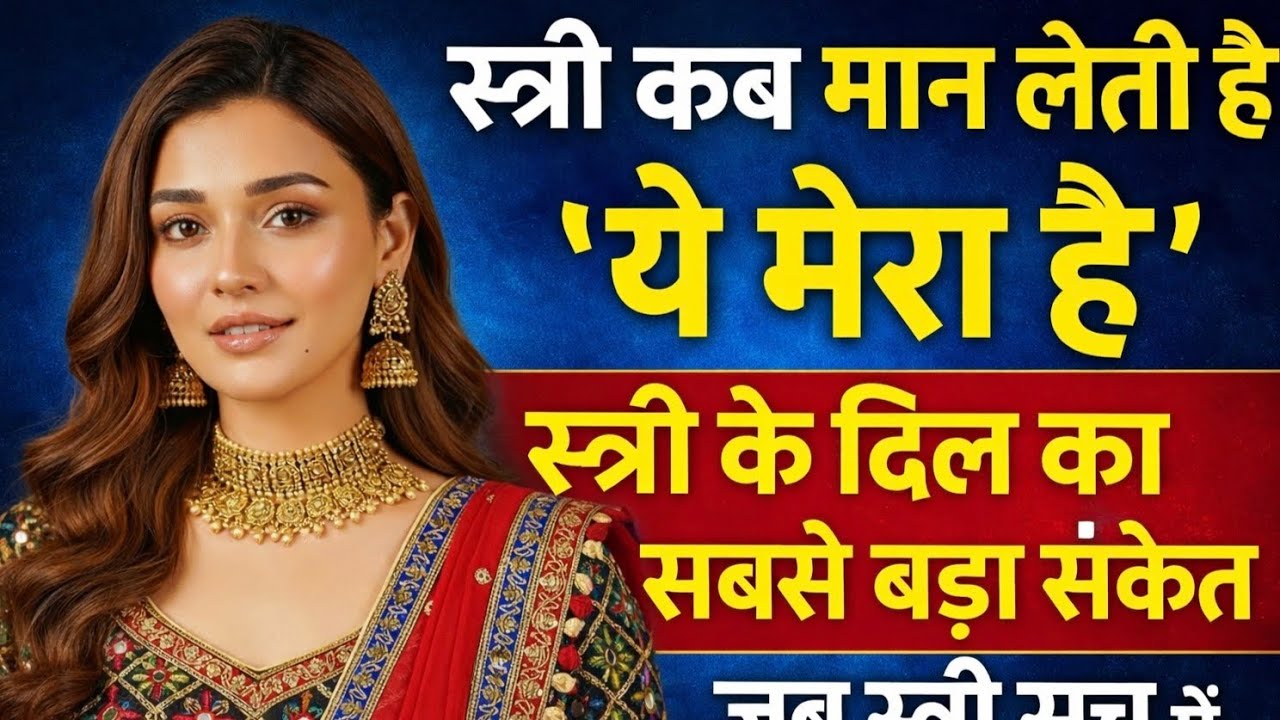 स्त्री कब किसी पुरुष को अपना मानने लगती है? सच्चाई जो हर पुरुष को जाननी चाहिए
