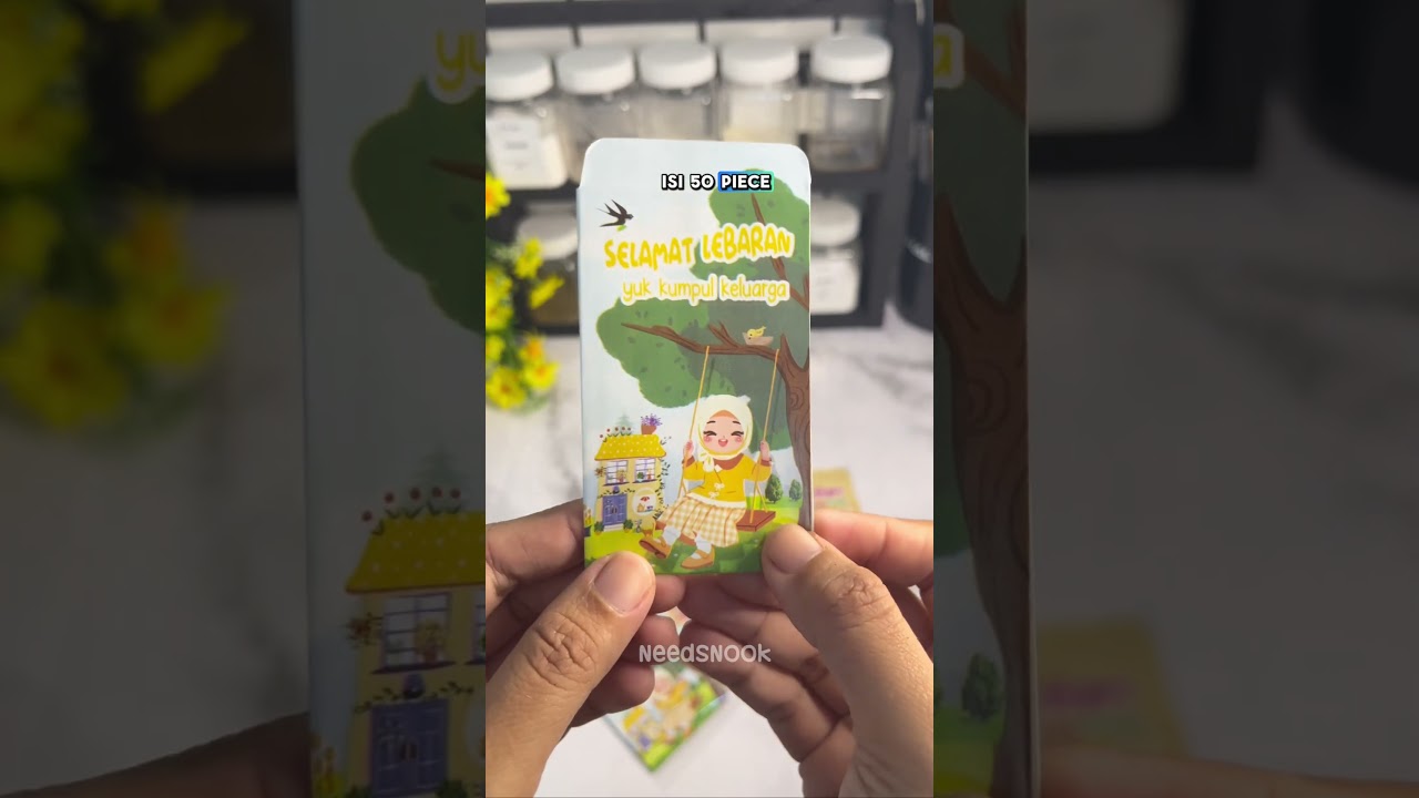 Amplop lebaran dapat 50 pcs 
