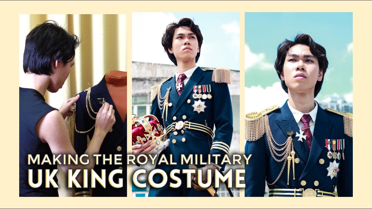 Reimagining Royal Navy Uniform: How I made my King Costume | Regalia Ep. 6/6