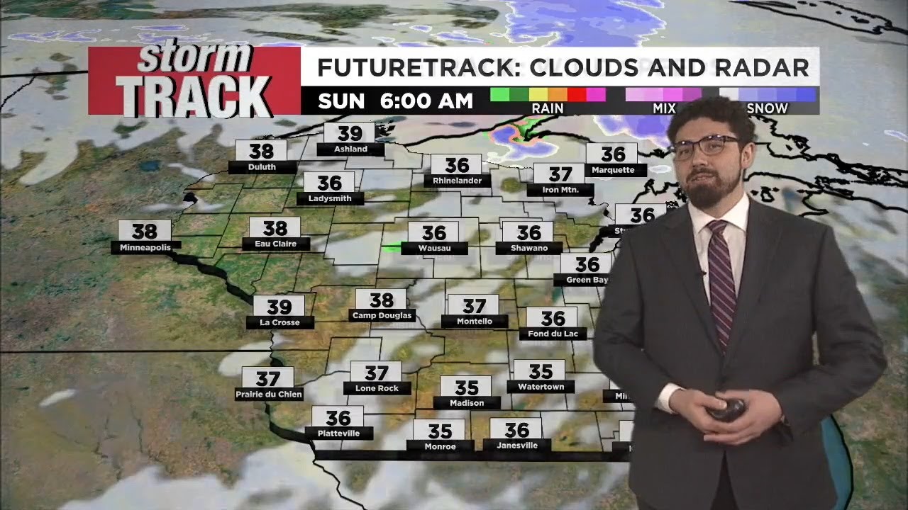 Mix of Sun and Clouds with Warm Temps and Breezy Winds