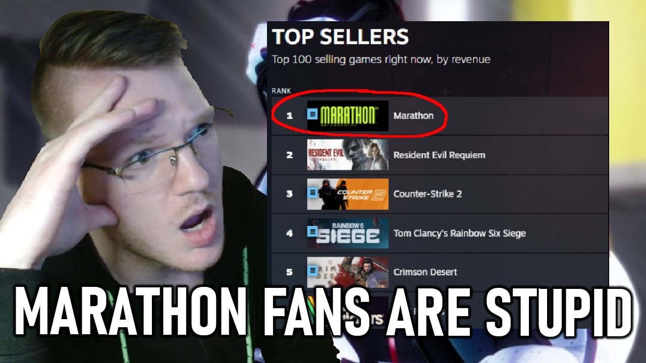 Marathon fanboys dont understand Steam sales