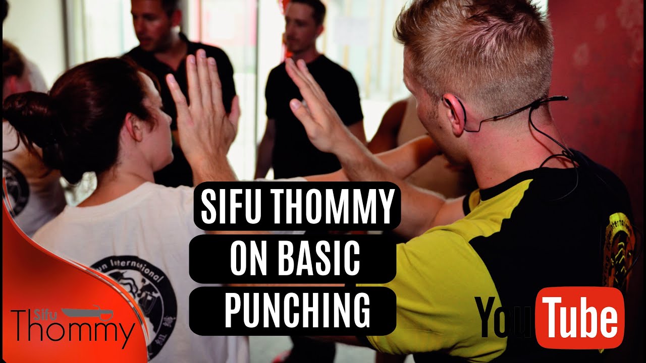 Sifu Thommy on basic punching