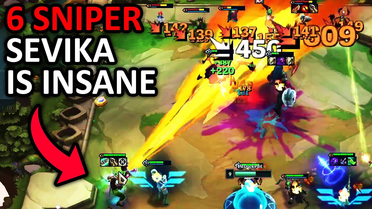 LeDuck Finds the Most INSANE Sevika Build in Set 13