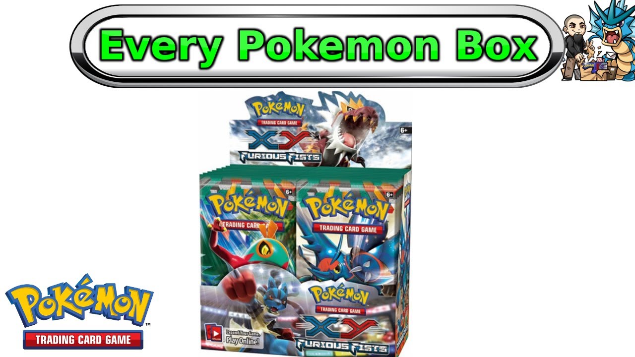 Opening Every Pokemon Box: XY Furious Fists