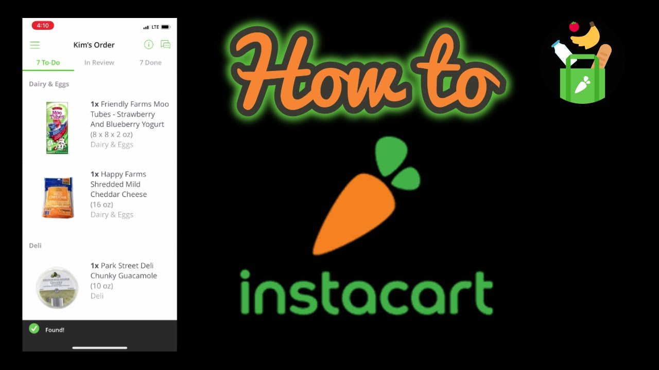 Instacart | How to | Refunds | Tutorial