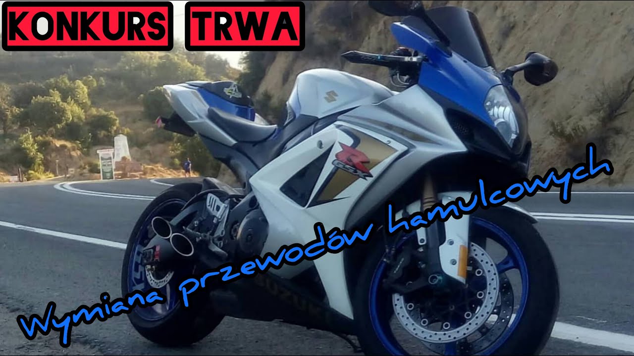 Podstawowa Mechanika Motocyklowa. #3 Wymiana przewodów hamulcowych Suzuki Gsx-R 1000 K7/K8