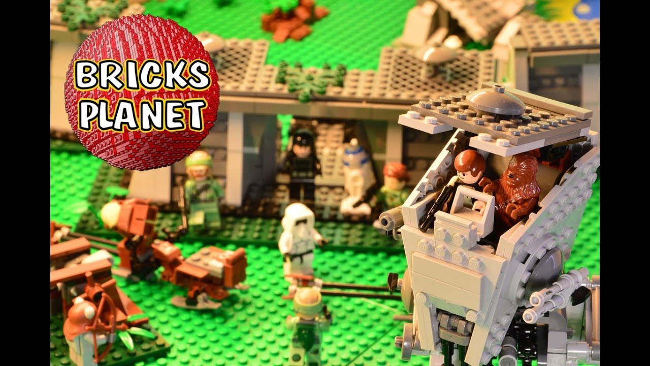 The Battle of Endor LEGO 8038 Star Wars - Stop motion review