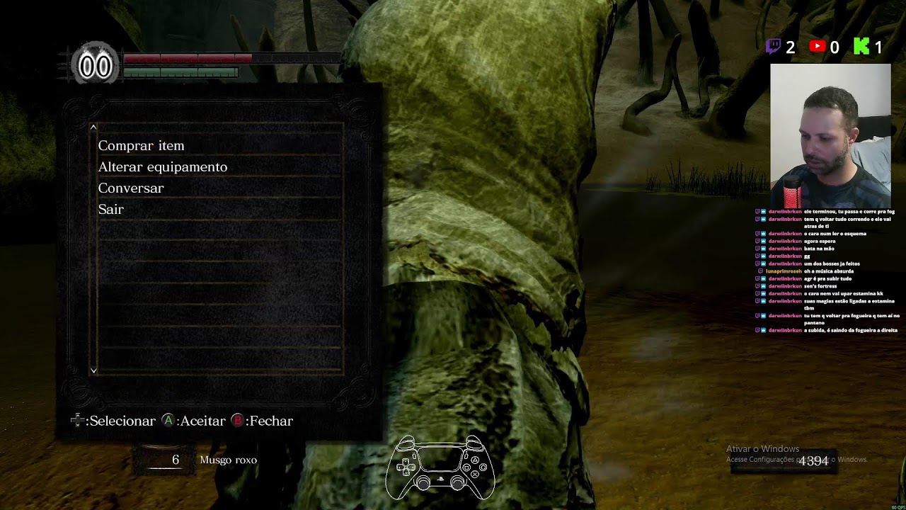Dark Souls remastered AO VIVO | Soulslike Raiz Pra Fãs de Elden Ring.