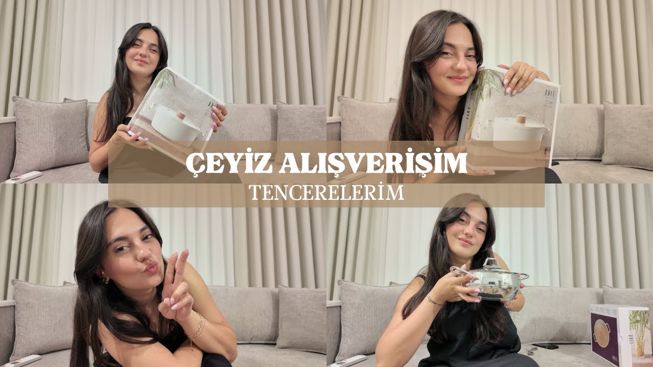 ÇEYİZ ALIŞVERİŞİM I Tencerelerim I Neoflam, Tefal, Emsan, Aryıldız #çeyiz #çeyizhazırlıkları