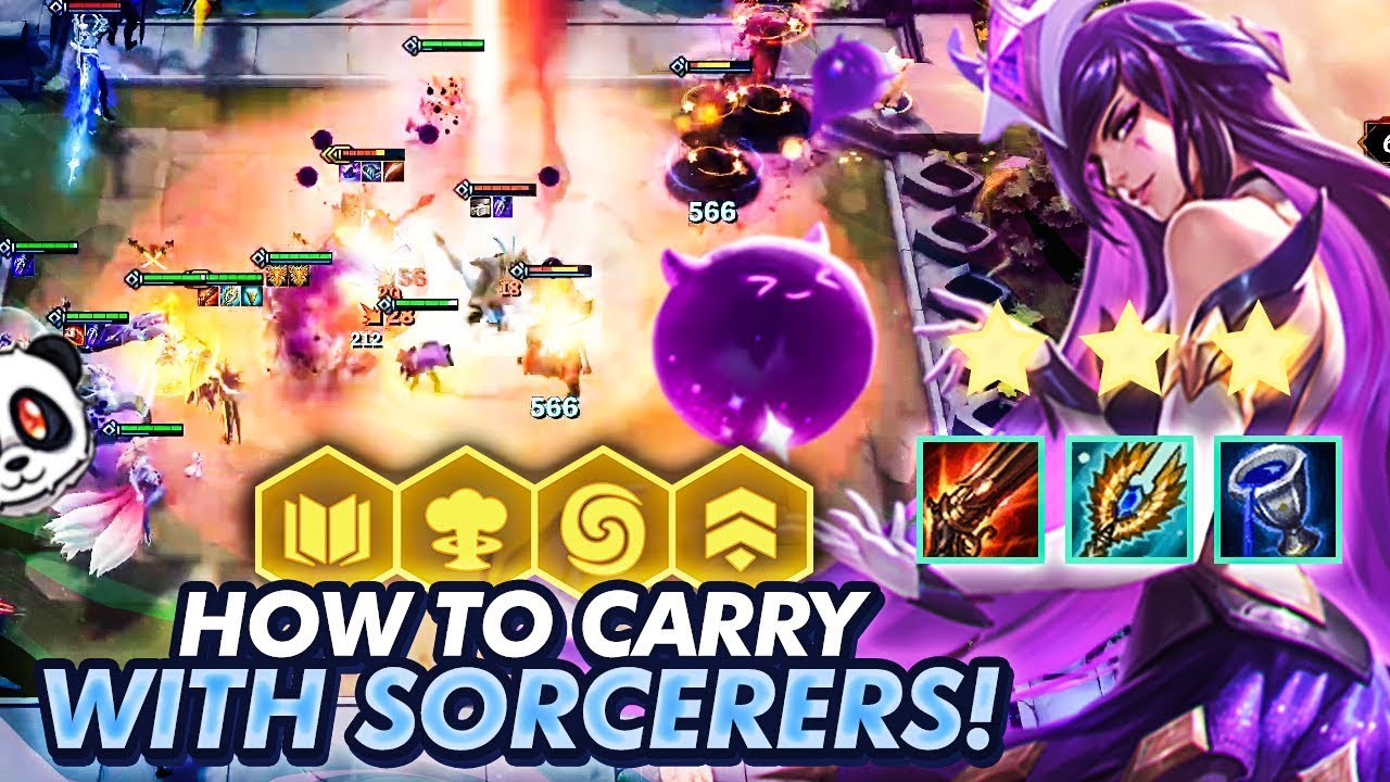HOW TO WIN GAMES WITH SORCERERS! | TFT | Teamfight Tactics