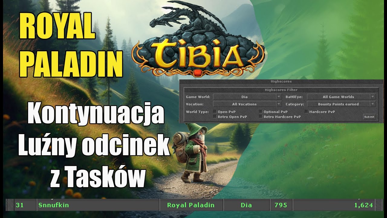 Tibia RP - Ciąg dalszy tasków! Odcinek#16