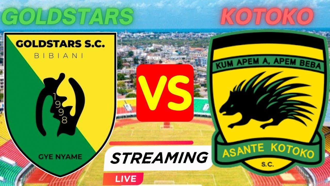 BIBIANI GOLDSTARS vs ASANTE KOTOKO || LIVESTREAM - GHANA PREMIER LEAGUE GW 19