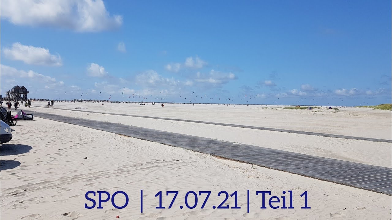 Kitespot Sankt Peter-Ording, Anfahrt Strandparken, Strand, Kitestart u. ab zu Wasser | Teil 1 | #030