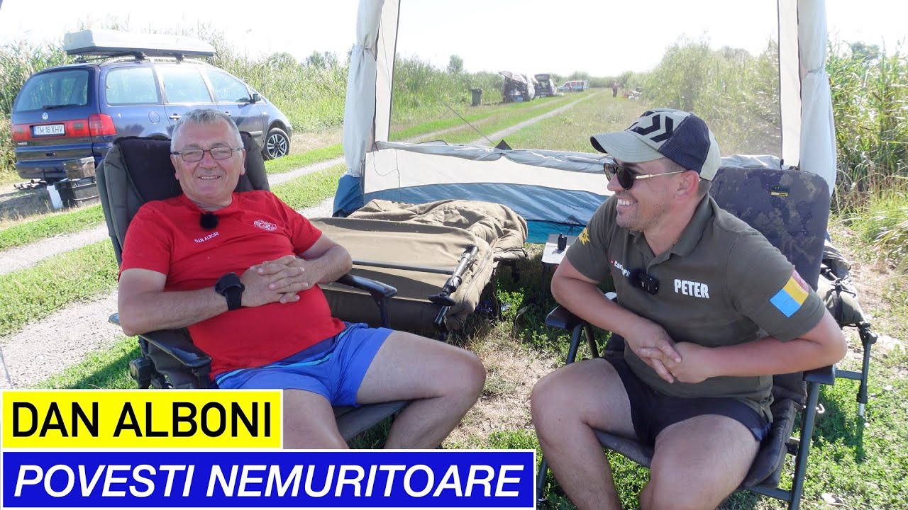 🎣😎DAN ALBONI | POVESTI NEMURITOARE | Pescari consacrati & inceputurile pescuitului la crap 🇷🇴🏆