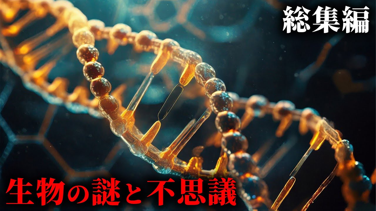生命の神秘を身近に感じる生物の謎と不思議13選がヤバすぎる...。【 生物学 総集編 睡眠用 】