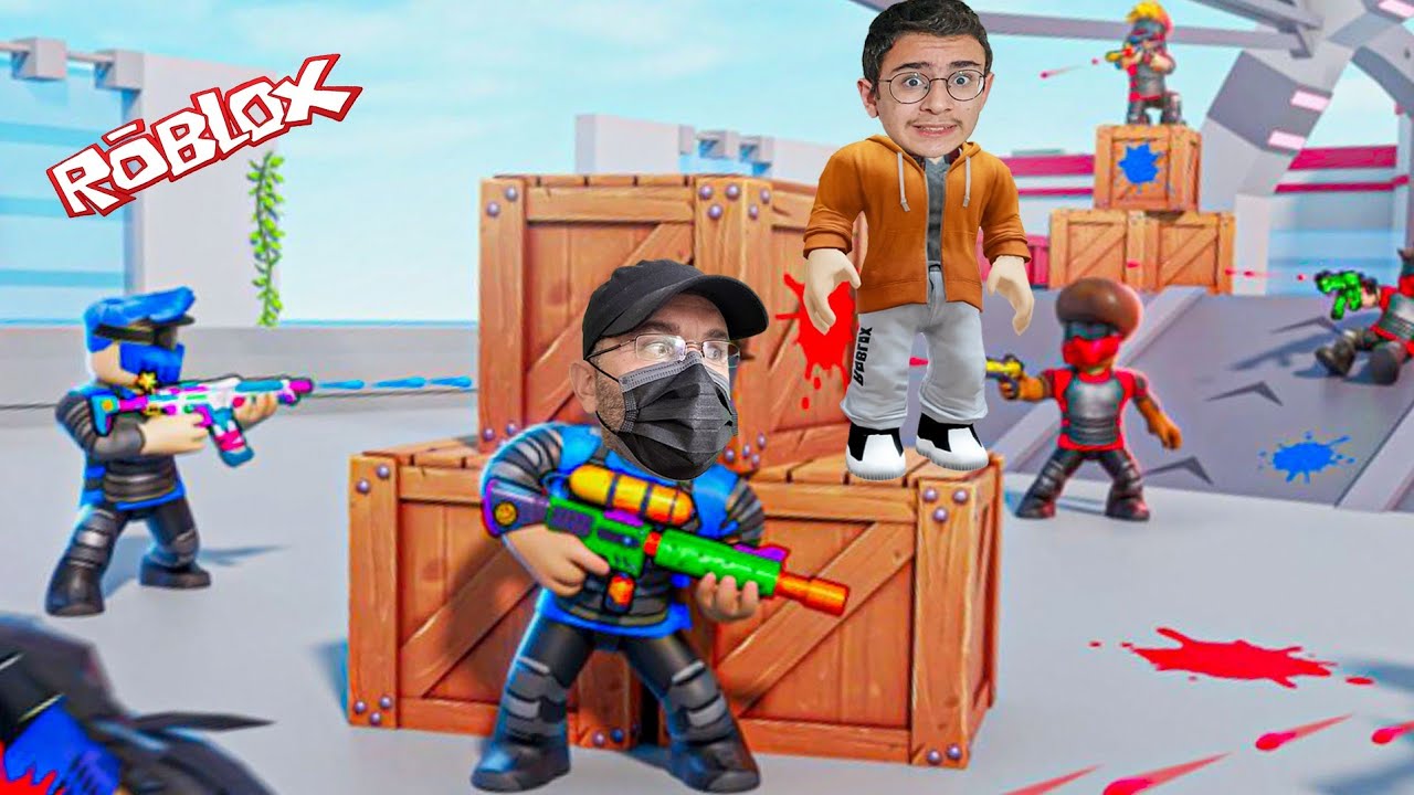 ROBLOX DA PAİNTBALL OYNADIK!! Big Paintball 2