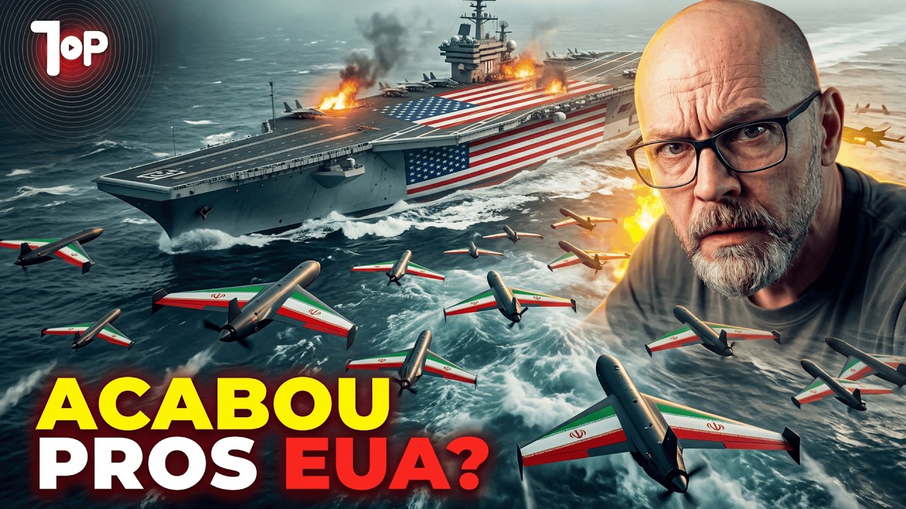 EUA vs Ir&atilde;: Drones Baratos Est&atilde;o Destruindo a Maior Frota do Mundo