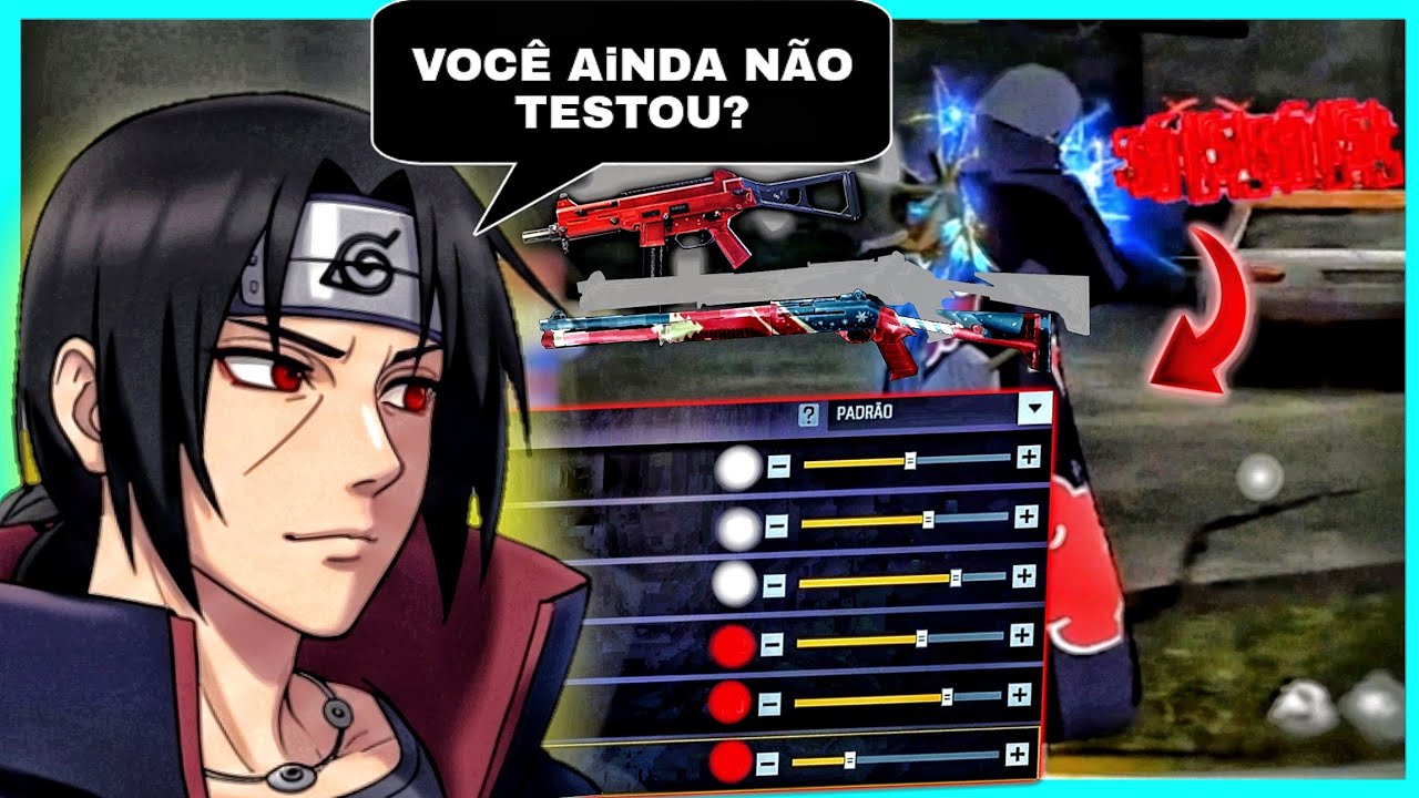 A SENSIBILIDADE PERFEITA PARA NÃO ERRAR CAPA NO FREE FIRE!! ( Passo a Passo Simples) Sensi Free Fire