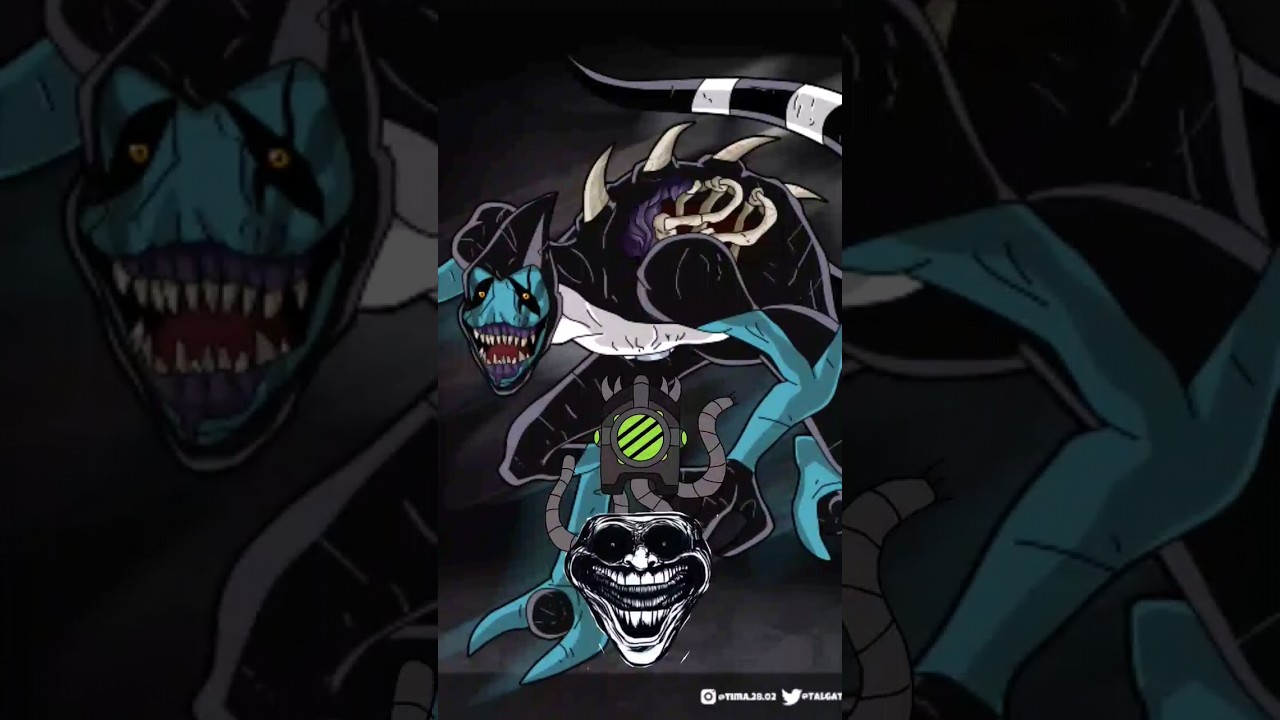 omnitrix VS CARNITRIX 👿 #viral #omnitrix #carnitrix #shorts