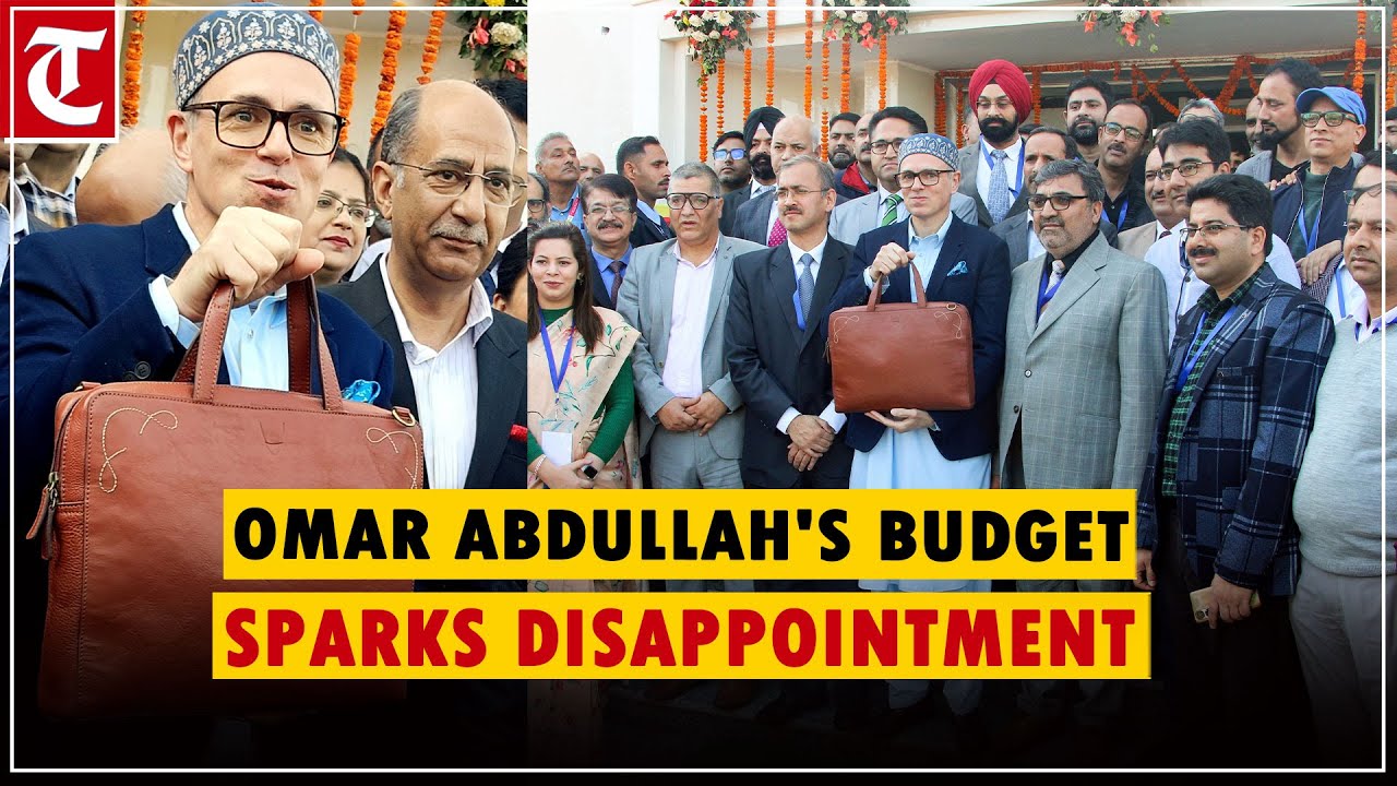 Omar Abdullah's Budget sparks disappointment: Critics say it favors Modi's schemes over local needs